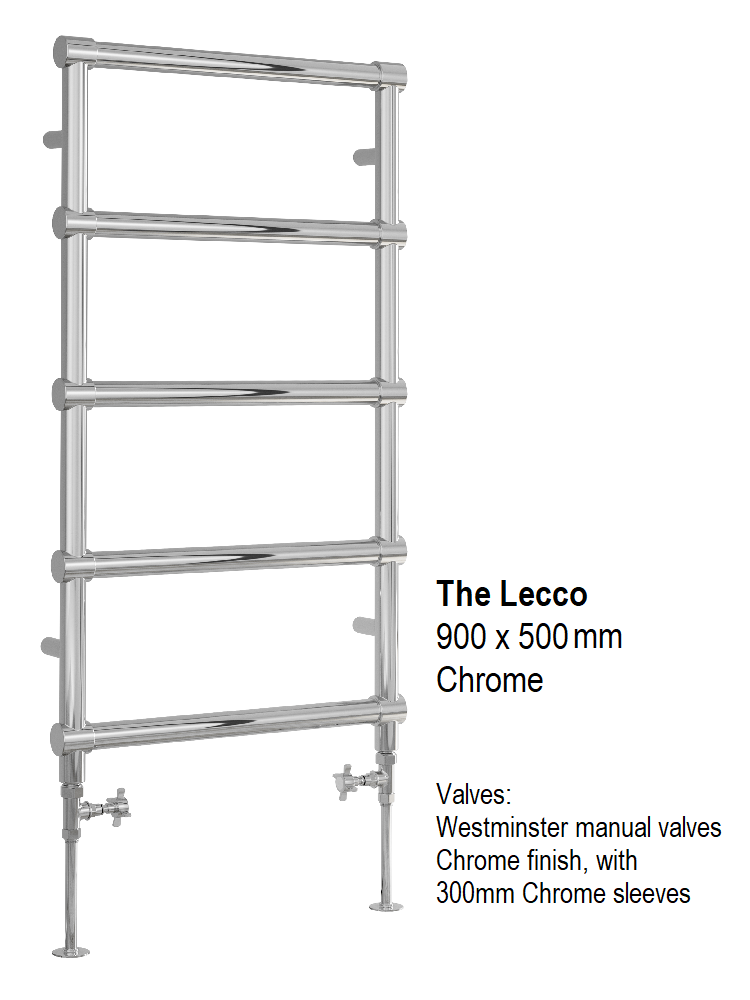 Reina Lecco 900 x 500, Chrome